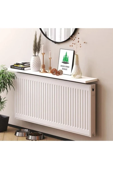 TNCMOB Beyaz Petek Ü Raf Dresuar 80 Cm Beyaz Düz Kesim