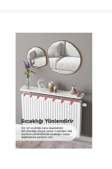 teras home PETEK ÜSTÜ AYAKLI DEKORATİF RAF - 3