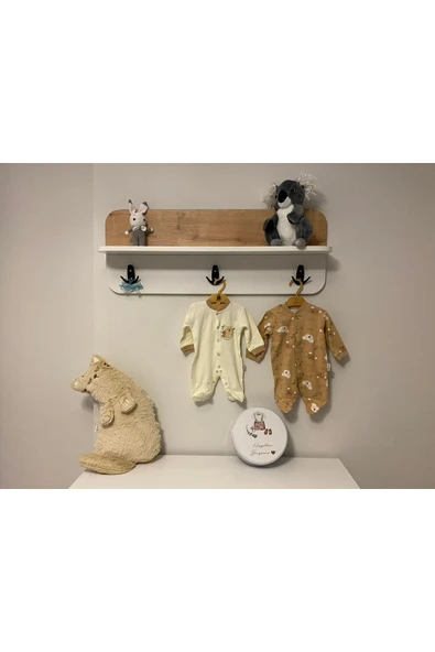 TALIADESIGN Bebek Duvar Rafı, Duvar Raf Modelleri, Ikea Duvar Rafı, Ahşap Duvar Rafı, Dekoratif Duvar Rafı - 6