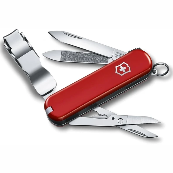 Victorinox 0.6463.B1 Nail Clip 8 Fonksiyon İsviçre Çakısı - Kırmızı
