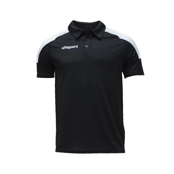Uhlsport Energy Siyah - Gri Spor - Tenis Polo T-Shirt 1101801