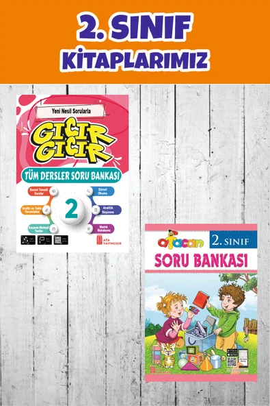 2.Sınıf Yeni Nesil Sorularla Gıcır Gıcır Tüm Dersler Soru Bankası + Afacan Soru Bankası ürün görseli 1
