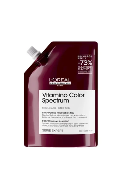 Loreal Professionnel Vitamino Color Spectrum Boyalı Saçlar İçin Solma Karşıtı Refill Şampuan 500 ml - 1