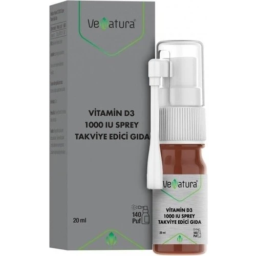 Venatura Vıt D3 1000 Iu Sprey 20 Ml
