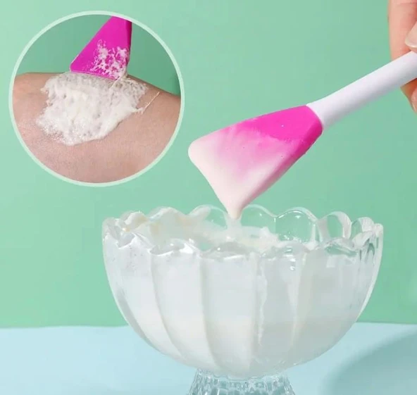 Cilt Bakım Fırçası ve Maske Spatulası - Resim 4