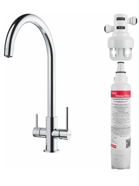 Franke Lina Clear Water Filtreli Krom Armatür