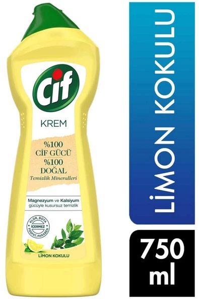 Cif Krem Limon Kokulu 750 Gr