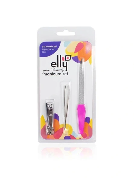 Elly 3 Lu Manıkur Setı