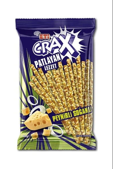 Eti Crax Peynirli Soğanlı Kraker 50 Gr