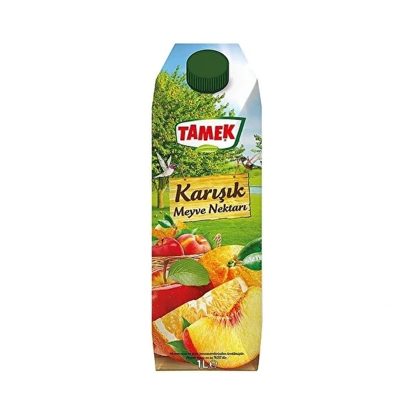 Tamek Karışık Meyve Nektarı Crystal 1lt