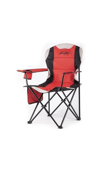 Evolite Nature Katlanabilir Kamp Sandalyesi Kırmızı ürün görseli