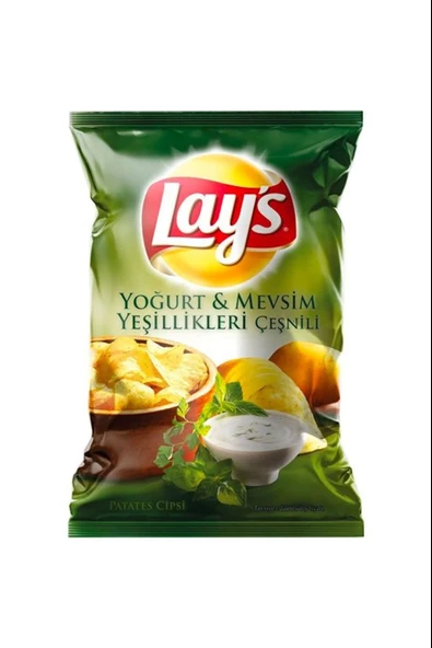 Lays Yoğurt Mevsim Yeşillikleri Süper 98 Gr