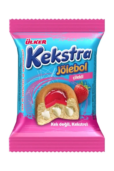 Ülker Kekstra Jölebol Kek Çilekli 30 Gr