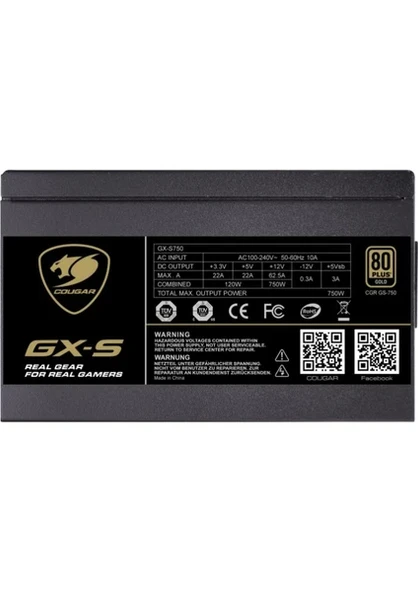Cougar GX-S CGR-GS-750 750W 80+ Gold Güç Kaynağı - 3