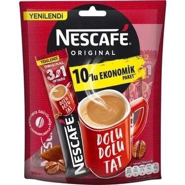 Nescafe Orjinal 3in1 10lu