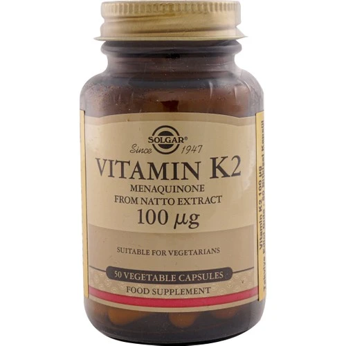 Solgar Vitamin K2 100 Mcg 50 Tablet