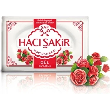 Hacı Şakir Banyo Sabunu 150x4 Gr Gül