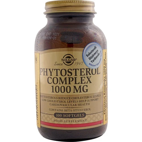 Solgar Phytosterol Complex 1000 Mg 100 Kapsül
