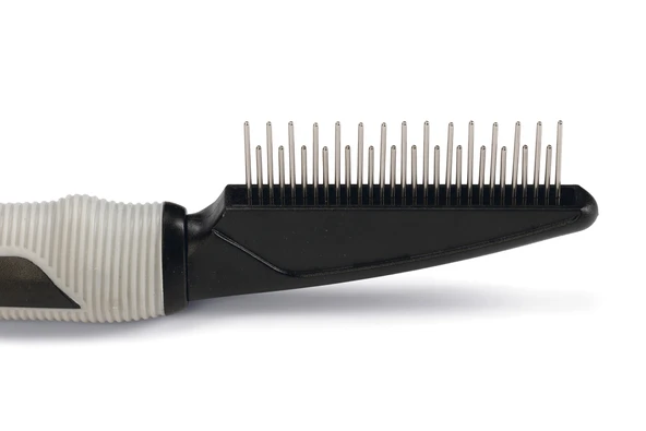 Beeztees Tüy Dökme Dönemi Köpek Tarağı, S, Siyah Gri, 21cm, 21x5,5x3cm - Resim 3