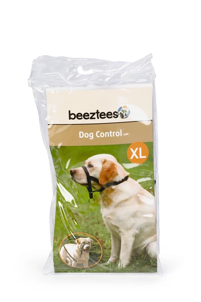 Beeztees Köpek Eğitim Tasması, Baş Kontrollu, Siyah, XL - Resim 2