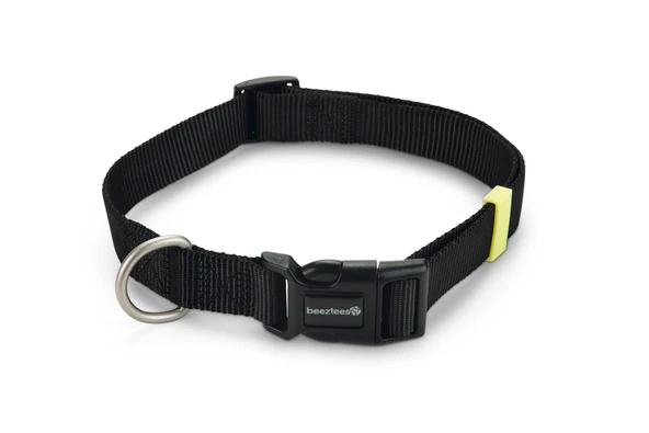 Beeztees Köpek Boyun Tasması, Siyah, 48-70cm, 25mm