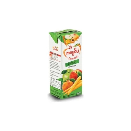 Meysu Dinamik Meyvesuyu Karışık 200 Ml 27li Koli