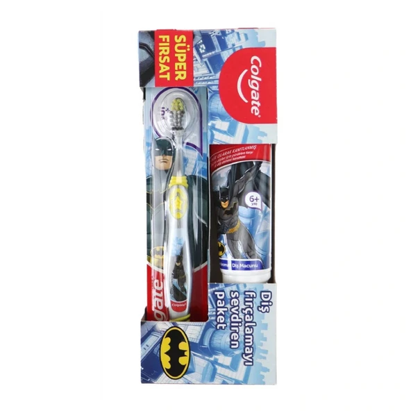 Colgate Süper Fırsat Batman Fırça+macun