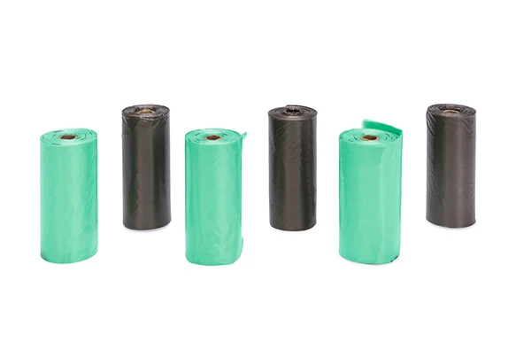 Beeztees Köpek Dışkı Toplama Poşeti, Bioçözünür, 795005-795007 ile kullanılabilir, 6x10Adet - Resim 2