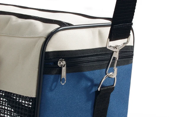 Beeztees Köpek Taşıma ve Seyahat Çantası, Krem/Mavi, 43x25x27cm - Resim 3