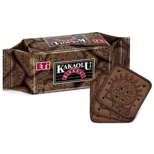 Eti Burçak Kakaolu Bisküvi 125 Gr