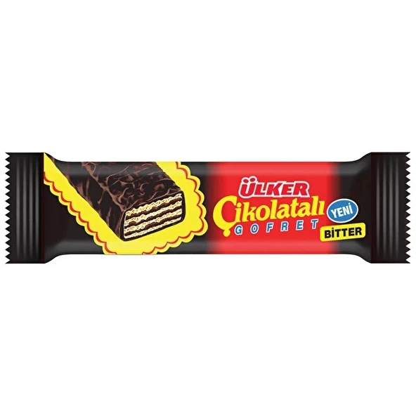 Ülker Çikolatalı Gofret Bitter 36gr ürün görseli