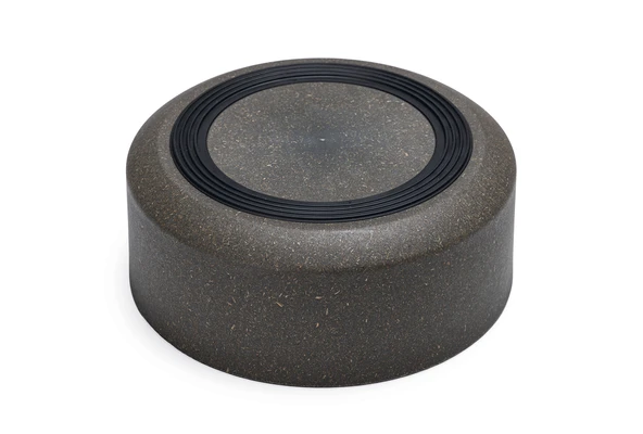 Beeztees DBL Köpek Mama Su Kabı, Bambu, Antrasit, 17cm, 800ml - Resim 3