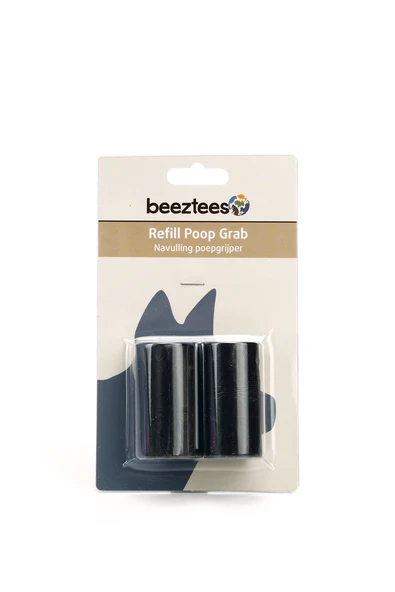 Beeztees Köpek Dışkı Toplama Poşeti, 400041 Beeztees Dışkı Toplama Aparatı Yedeği, 2x20Adet