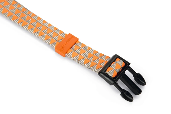 Beeztees Köpek Boyun Tasması, Açık Gri Turuncu, 48-70cm - Resim 2