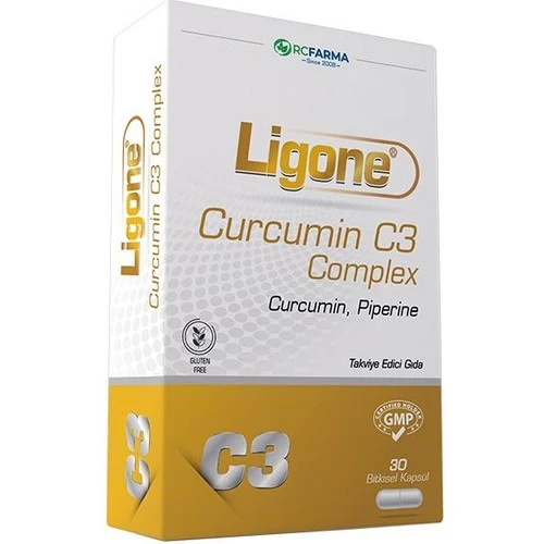 Lıgone Curcumin C3 Complex 30 Bitkisel Kapsül