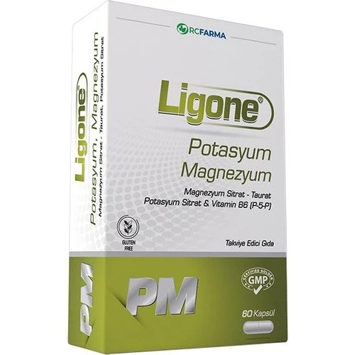 Lıgone Potasyum-Magnezyum 60 Kapsul