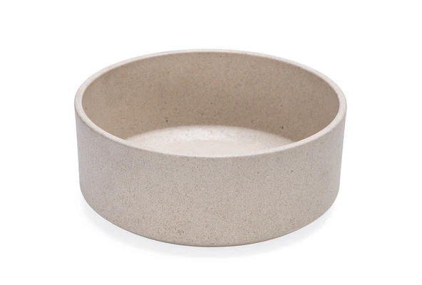 Beeztees DBL Köpek Mama Su Kabı, Bambu, Bej, 17cm, 800ml ürün görseli