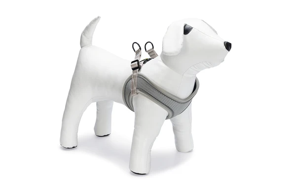 Beeztees Köpek Göğüs Tasması, Neopren, Gri, XS, 30-35cm - 2