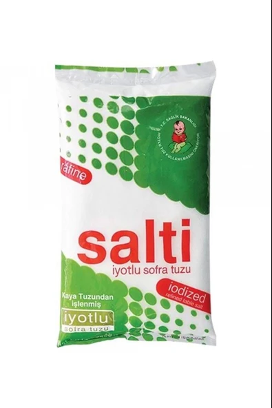 SaLti Tuz Iyotlu 750 Gr Poşet