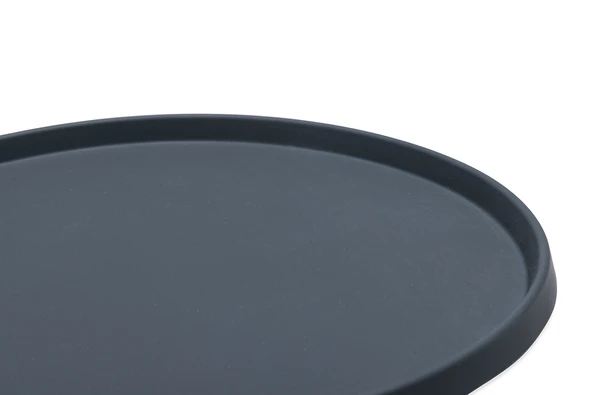 Beeztees DBL Mama Su Kabı Servisi, Silikon, Kaymaz, Antrasit, 55x30x1,7cm - Resim 7