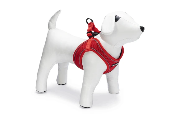 Beeztees Köpek Göğüs Tasması, Neopren, Kırmızı, S, 38-44cm - Resim 2