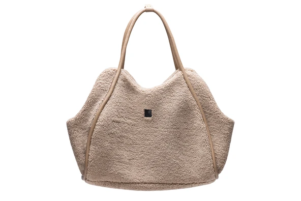 Beeztees DBL Köpek Taşıma Çantası, Yıkanabilir, 6,5Kg'ye kadar, Bej, 43x15x35cm