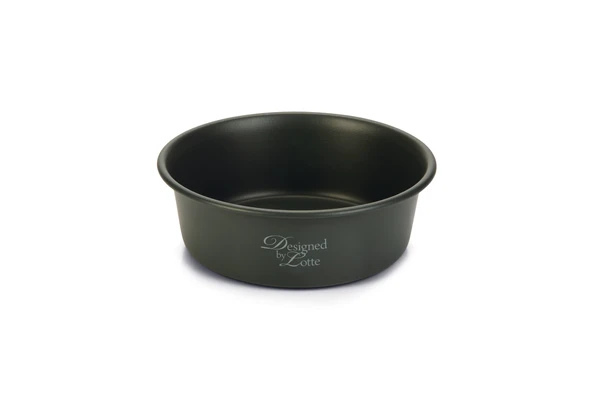 Beeztees DBL Köpek Mama Su Kabı, Mat Siyah Paslanmaz Çelik, 16cm, 940ml - 1