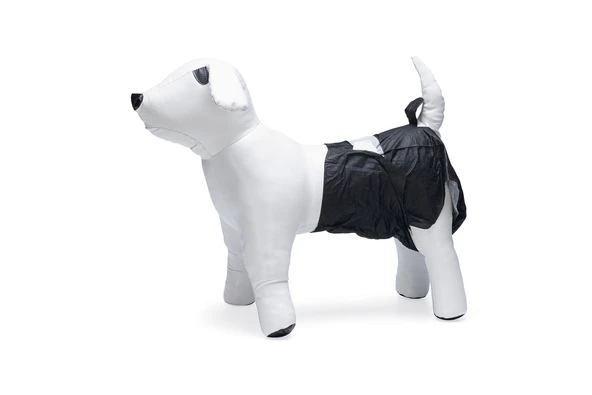 Beeztees Köpek Alt Bezi, Mükemmel Uyum, Kullan-At, Siyah, 12 Adet, M - Resim 4