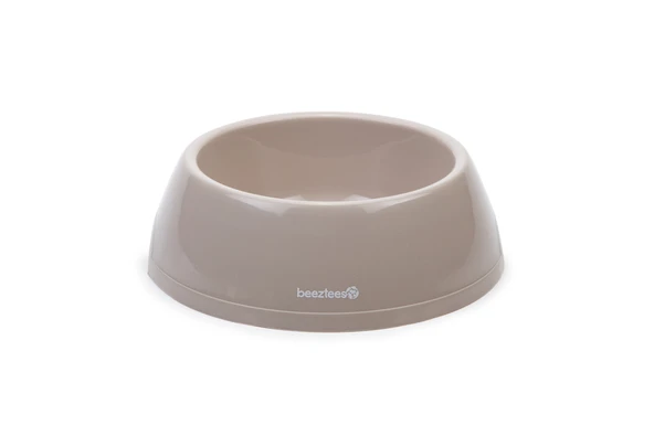 Beeztees Köpek Mama Su Kabı, Plastik, Bej, 1,25L - 1