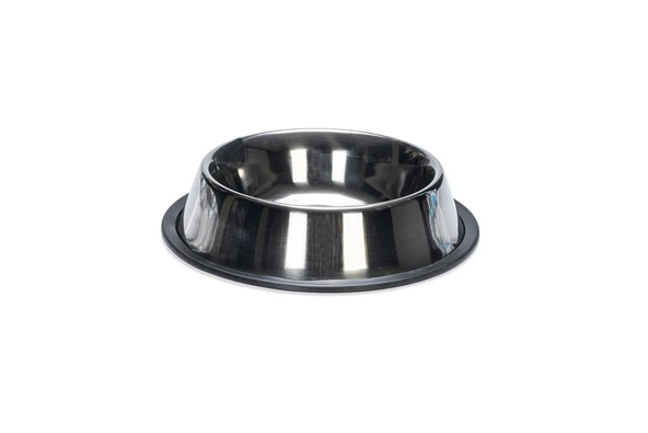 Beeztees Köpek Mama Su Kabı, Paslanmaz Çelik, Kaymaz, 18cm, 700ml - Resim 2