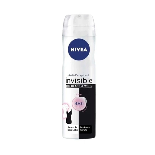 Nıvea Sprey Clear İnsible B&w Byn 150 Ml
