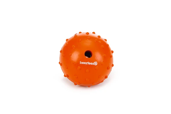 Beeztees Köpek Oyuncağı, Ödül ve Oyun Topu, Kauçuk, Turuncu, 7cm