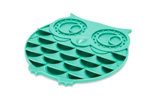 Beeztees Yavru Köpek Mama Yeme Oyuncağı, Baykuş Şeklinde, Silikon, Yeşil, 30x28cm - Resim 11