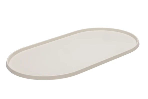 Beeztees DBL Mama Su Kabı Servisi, Silikon, Kaymaz, Bej, 55x30x1,7cm ürün görseli